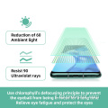 Proteggi schermo ultrasottile anti-UV a luce verde per telefoni
